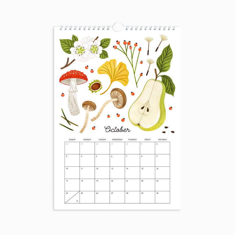 2021 Wall Calendar Linden Paper Co. Etsy