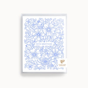 avec remerciement | Lot de 8