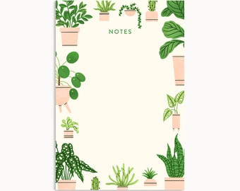 Plantes d’intérieur Notes | Bloc-notes