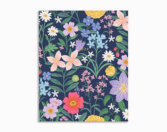 Willa Floral | 2024 Monthly Planner