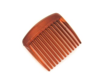 Black and Brown 12 Large Plastic Hair Combs for Crafts /& Millinery in Clear