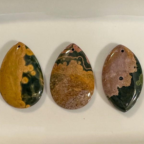 Ocean Jasper Pendant Beads