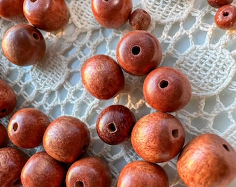Vintage Rosewood Mala Beads | Rosewood Bead Lot