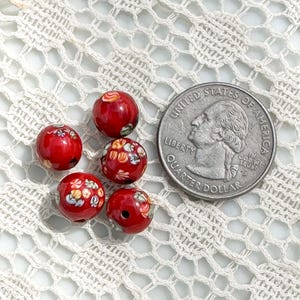1960’s Vintage Japanese Millefiore Tombo Glass Bead Lots