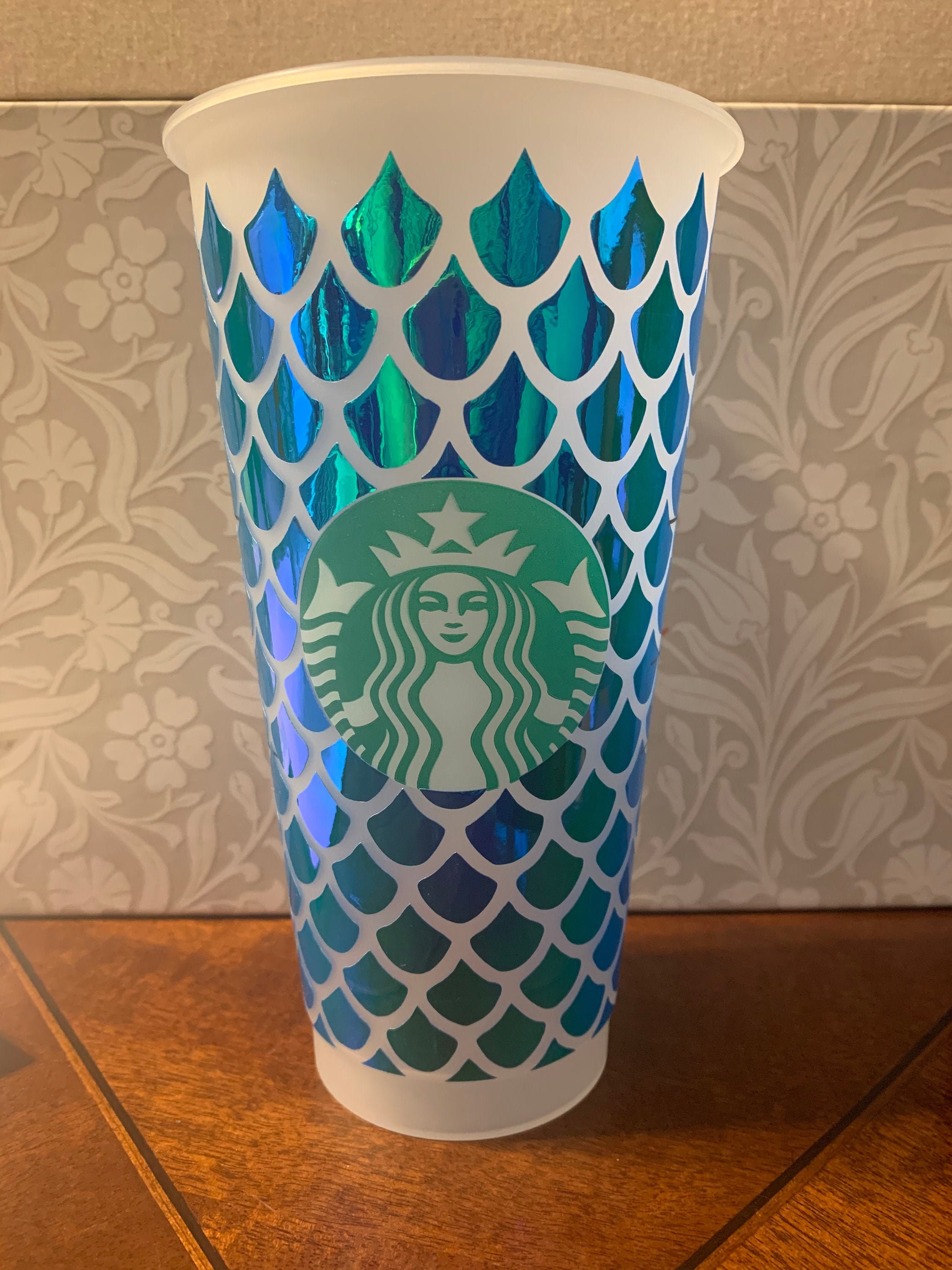 Hermosa sirena personalizada Starbucks Tumbler Etsy