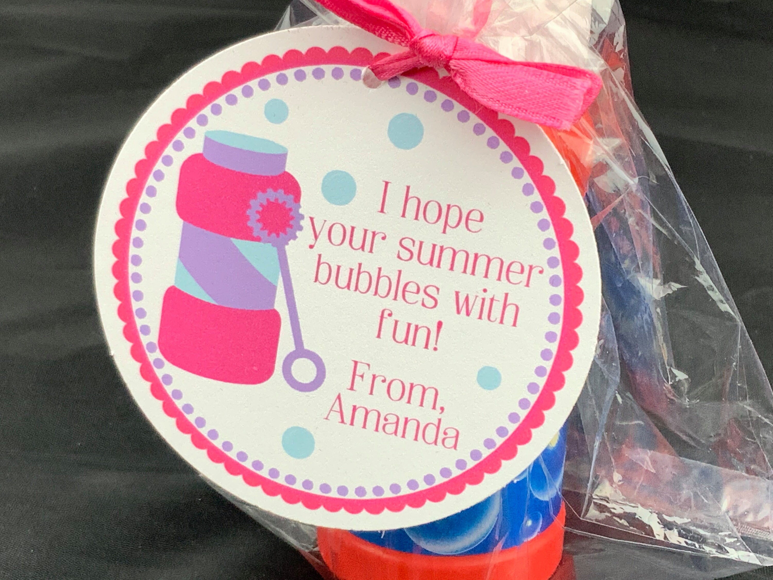 End Of Year Gift End Of School Year Summer s Bubble Etsy
