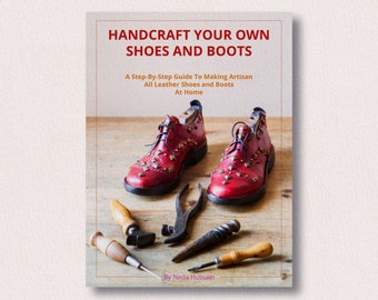 Shoemaking Book | Bootmaking Book | Shoes DIY | Instant Download | PDF Format