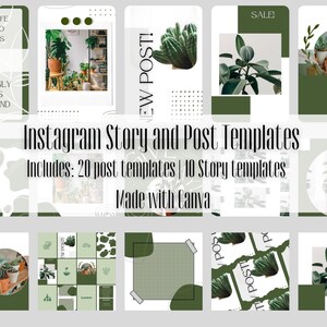 Instagram Posts and Story Templates