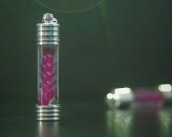 Real diaphonized vertebrae wet specimen PENDANT, SILVER taxidermy jewelry, ethically sourced