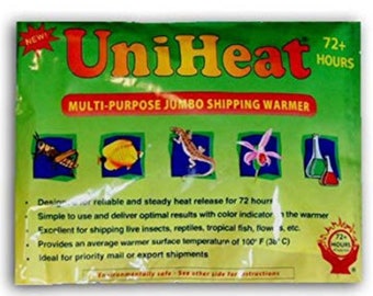 72 Hour Heat Pack *add on*  (shipped with plant purchase only)