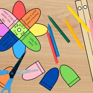 All About Me Printable, All About Me Worksheet, First Week of School ...