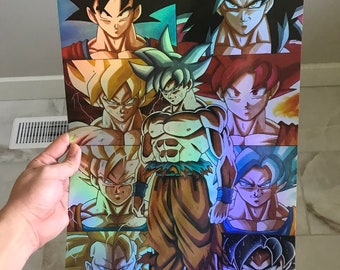 Goku Evolution Etsy Goku Evolution Etsy