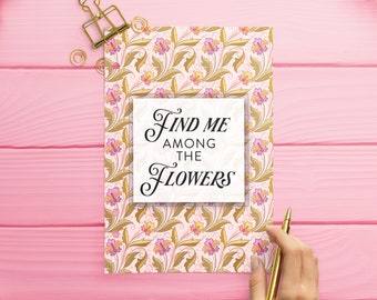 Garden Journal Art | Garden Planner Insert | Flower Planner Printable