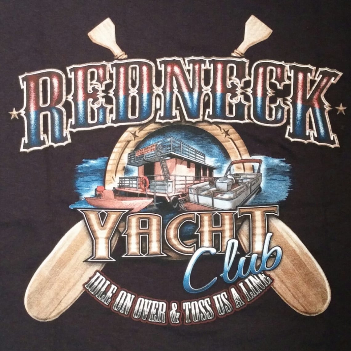 Official Redneck Yacht Club Tshirts Various Colors Etsy