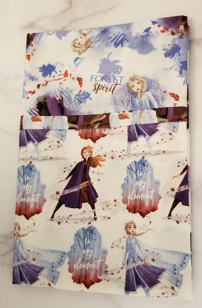 Frozen Travel or Child Pillowcase Disney Elsa & Anna Frozen | Etsy