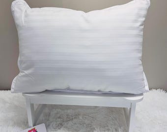 Our Best Selling 13x18 Little Toddler Pillow Insert White Hypoallergenic Travel Youth Sizes