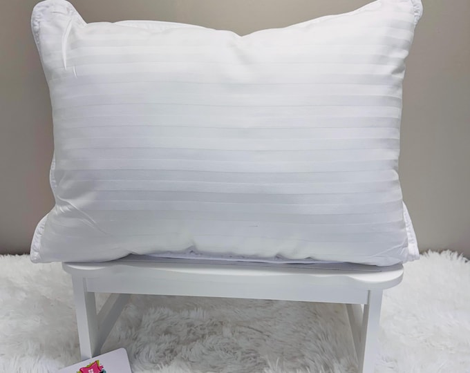Our Best Selling 13x18 Little Toddler Pillow Insert White Hypoallergenic Travel Youth Sizes