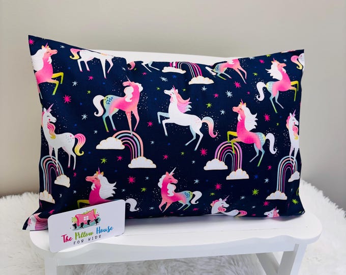 Unicorn Toddler Magical Kids Toddler Pillowcase Travel or Comfort Pillow Case Cover