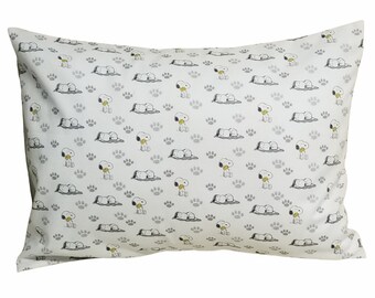 peanuts pillowcase