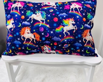 Unicorn Toddler Magical Kids Toddler Pillowcase Travel or Comfort Pillow Case Cover