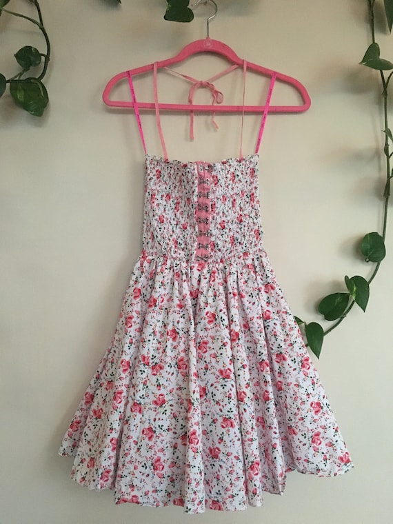 Betsey Johnson Rosebudded Dress