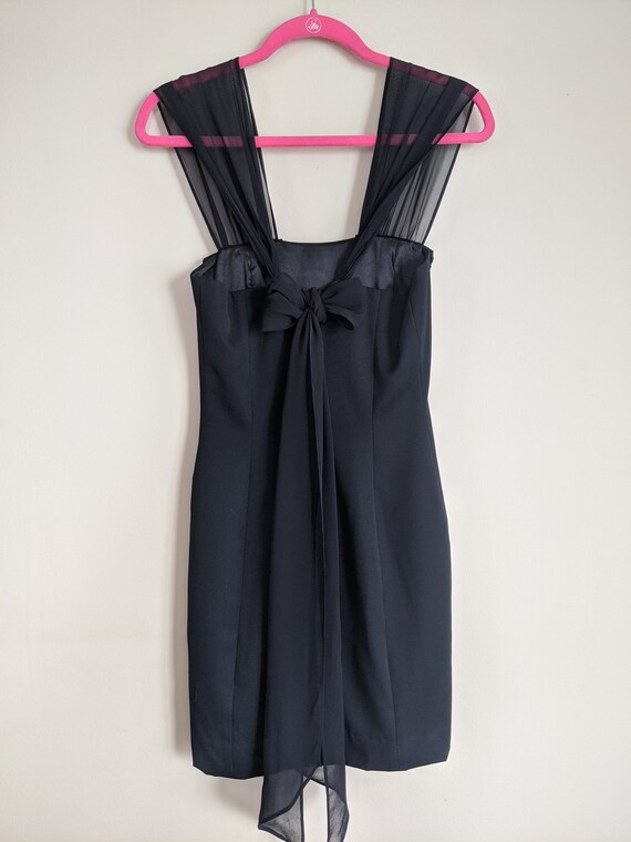 Betsey Johnson Black Cocktail Dress