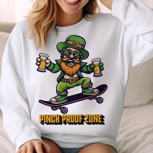 St Patricks Day T-shirt Sublimation Png, Pinch Proof Irish Png, Lucky T-shirt Png, Lucky Charms, Clovers Png, Shamrock Png, Beer Png