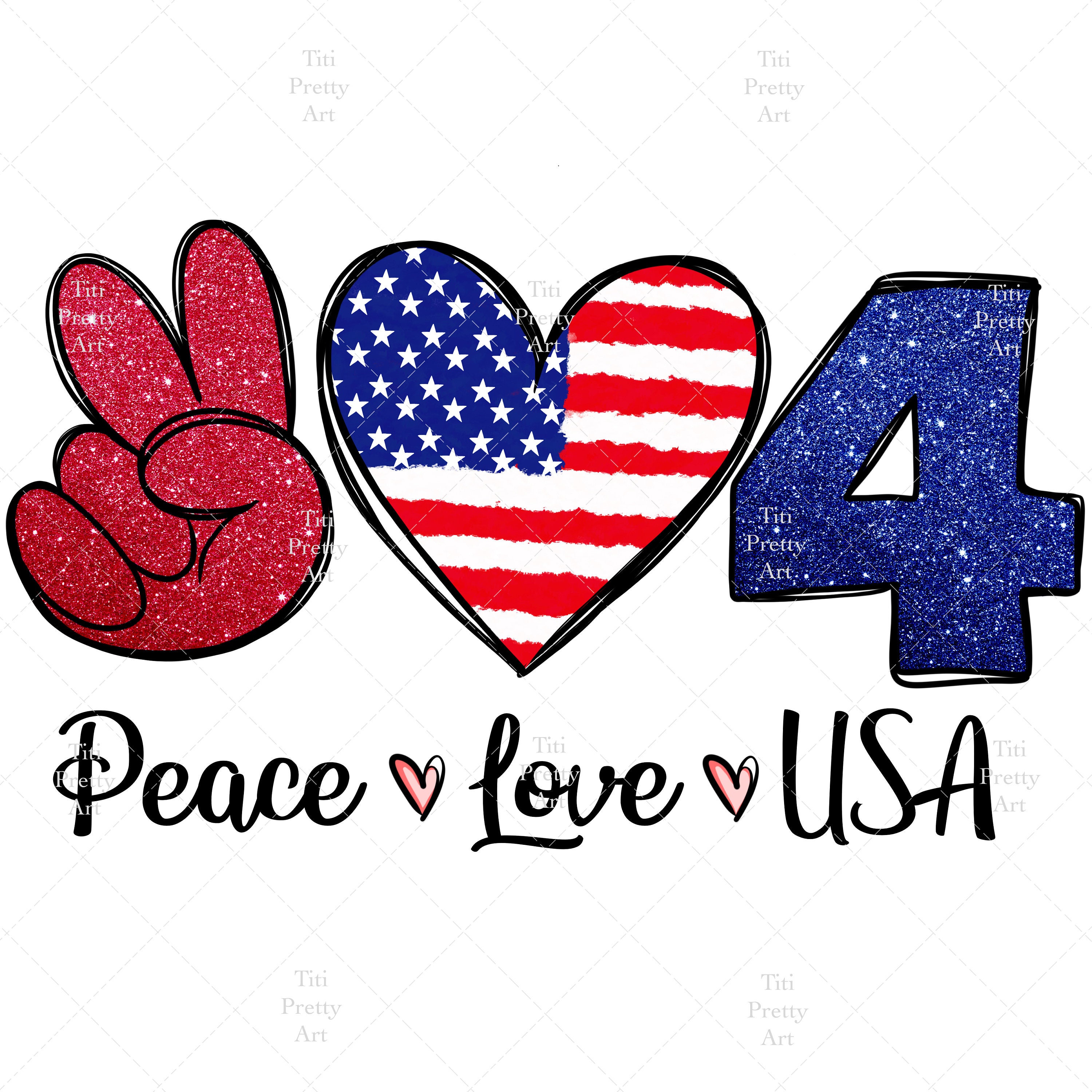 Free Free 284 Peace Love America Svg Free SVG PNG EPS DXF File