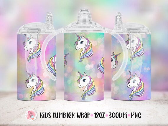 12oz Engraved Unicorn Tumbler Kids Cup