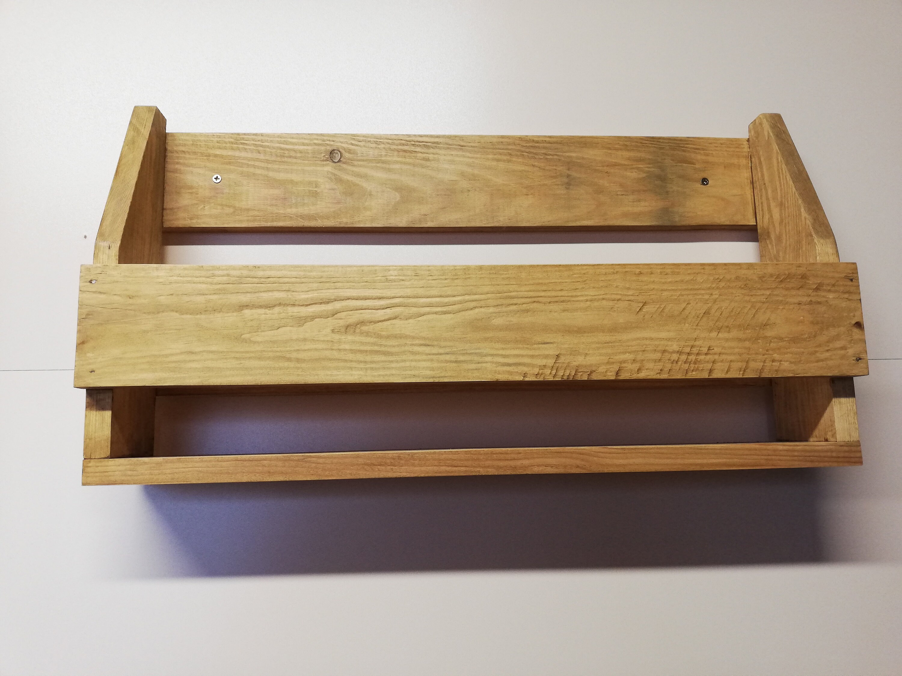 Estante de zapatos de estilo rústico almacenamiento de | Etsy