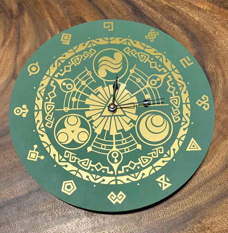 Legend of Zelda Themed Clock Etsy