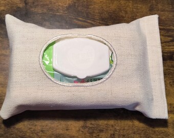 Porta toallitas húmedas para bebé en blanco para sublimación