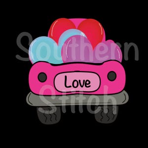 2 Valentine truck png files