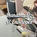 A7 Handmade Envelopes  | Double Sided | Self Sealing | Penpal | Snailmal