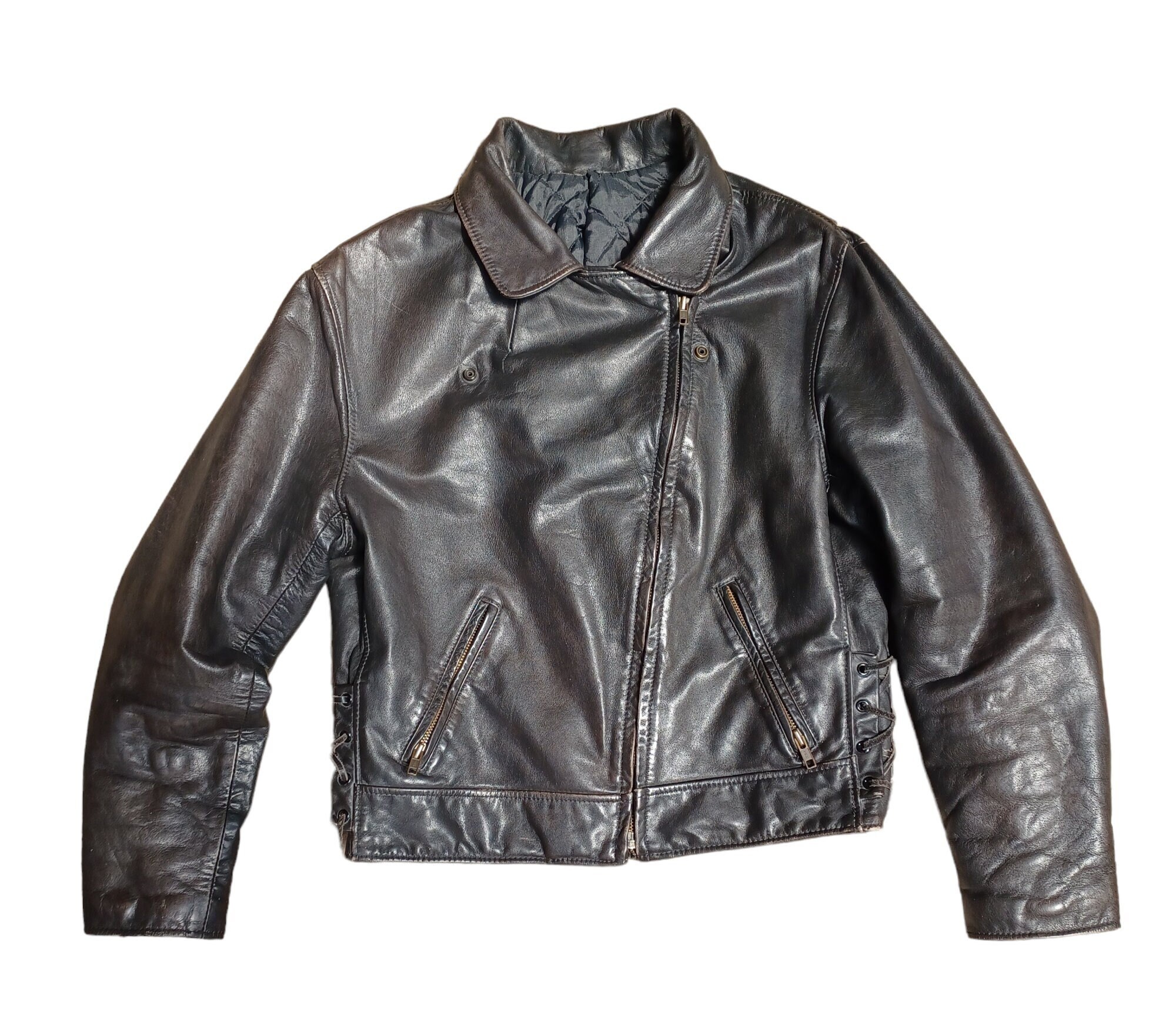 Johnson Leather San Francisco Vintage Black Motorcycle