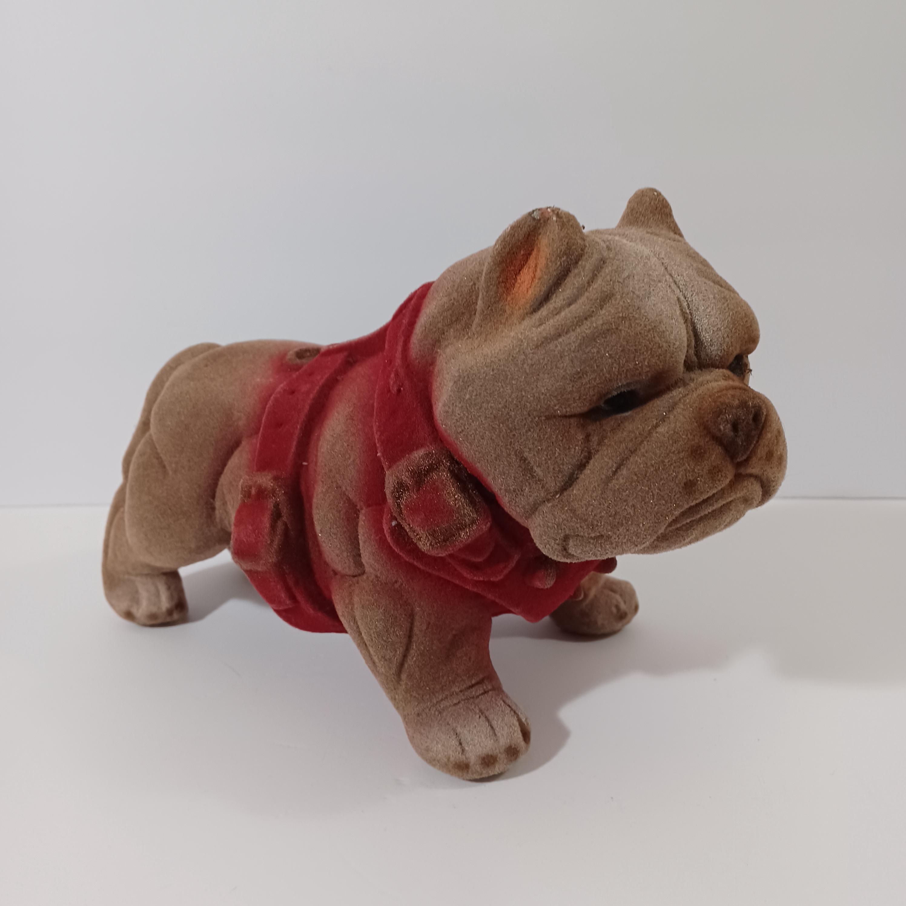 Vintage Chalkware Bulldog - Etsy