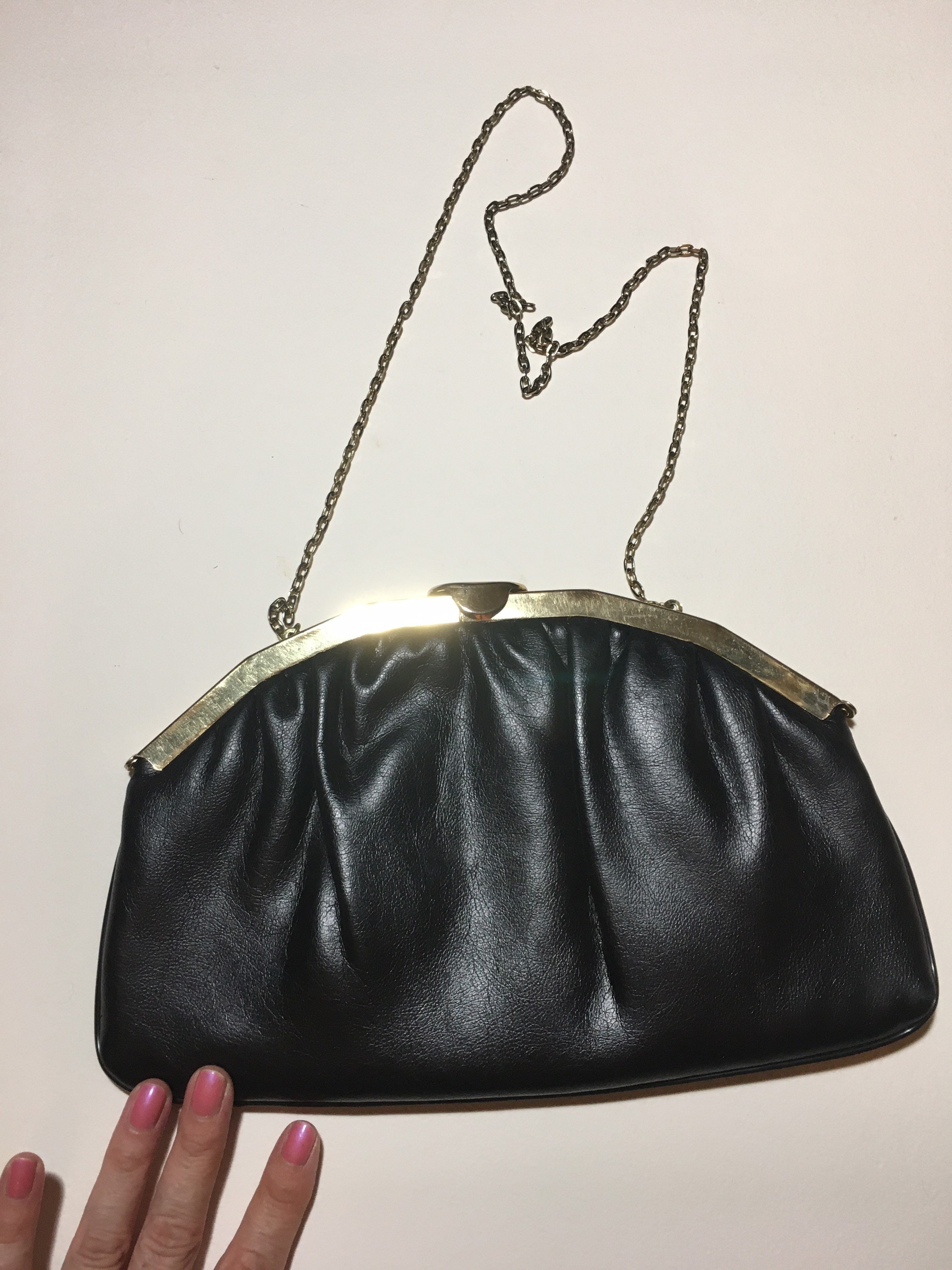 Black Owned Purse With T