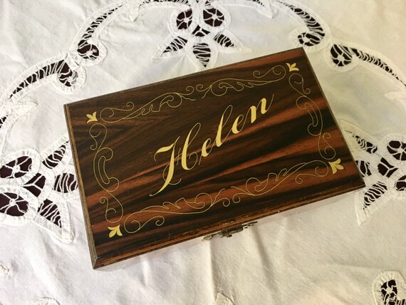 Helen Reuge music box jewelry box