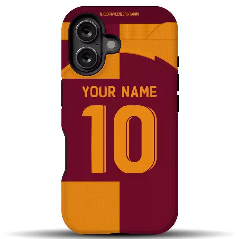 GALATASARAY 25/26 HOME Version Custom iPhone Cover image 1