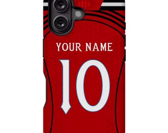 MANCHESTER UNITED 25/26 HOME Custom Iphone Cover