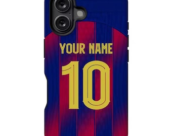 FC BARCELONA 25/26 HOME Version Custom Iphone Cover