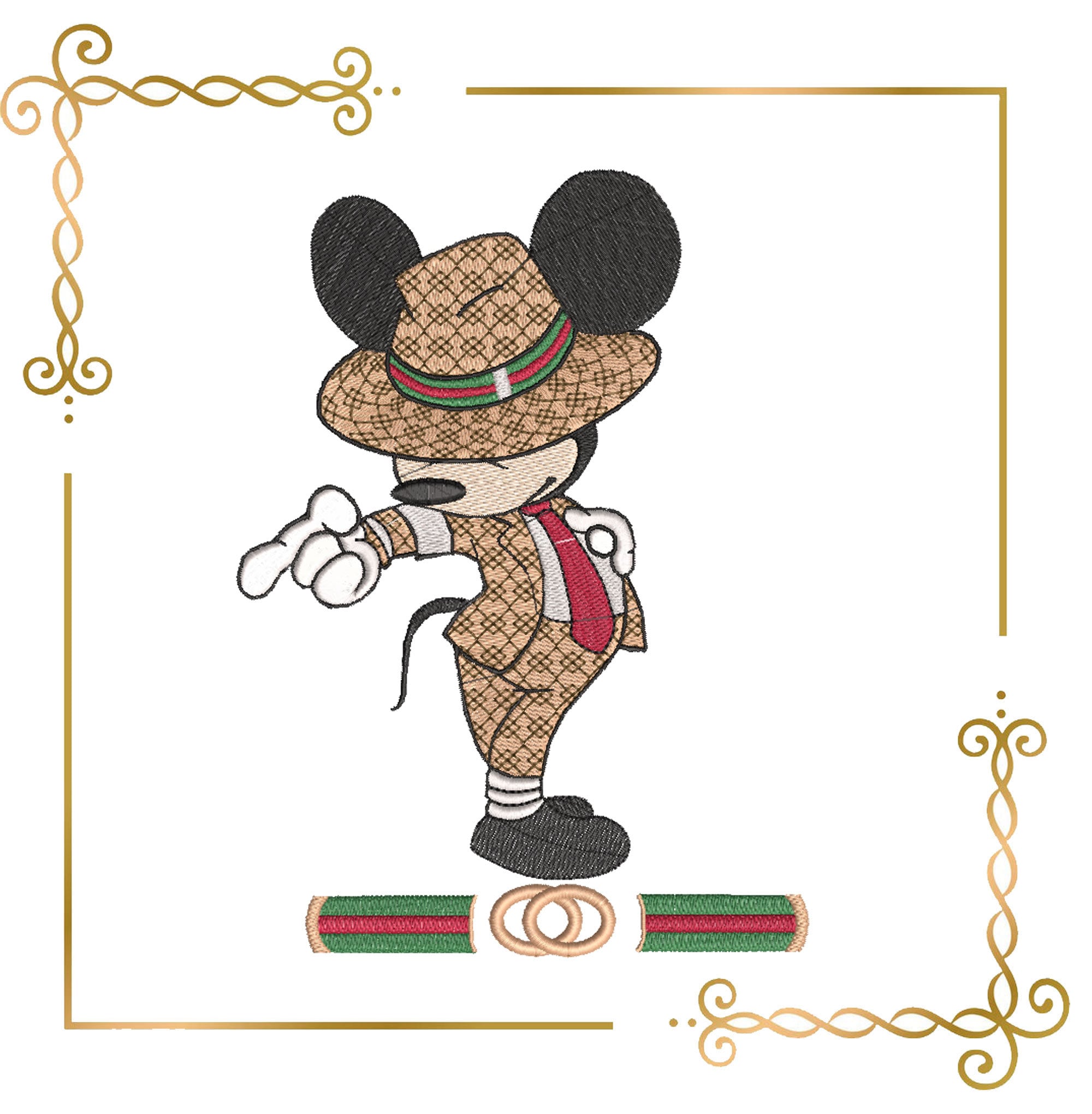 louis vuitton mickey mouse svg