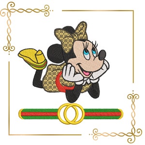 gucci minnie mouse logo