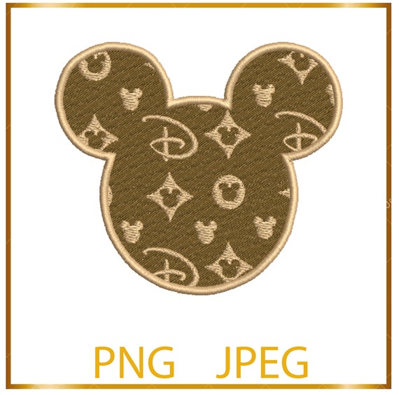 Louis Vuitton Mickey Mouse SVG & PNG Download - Free SVG Download