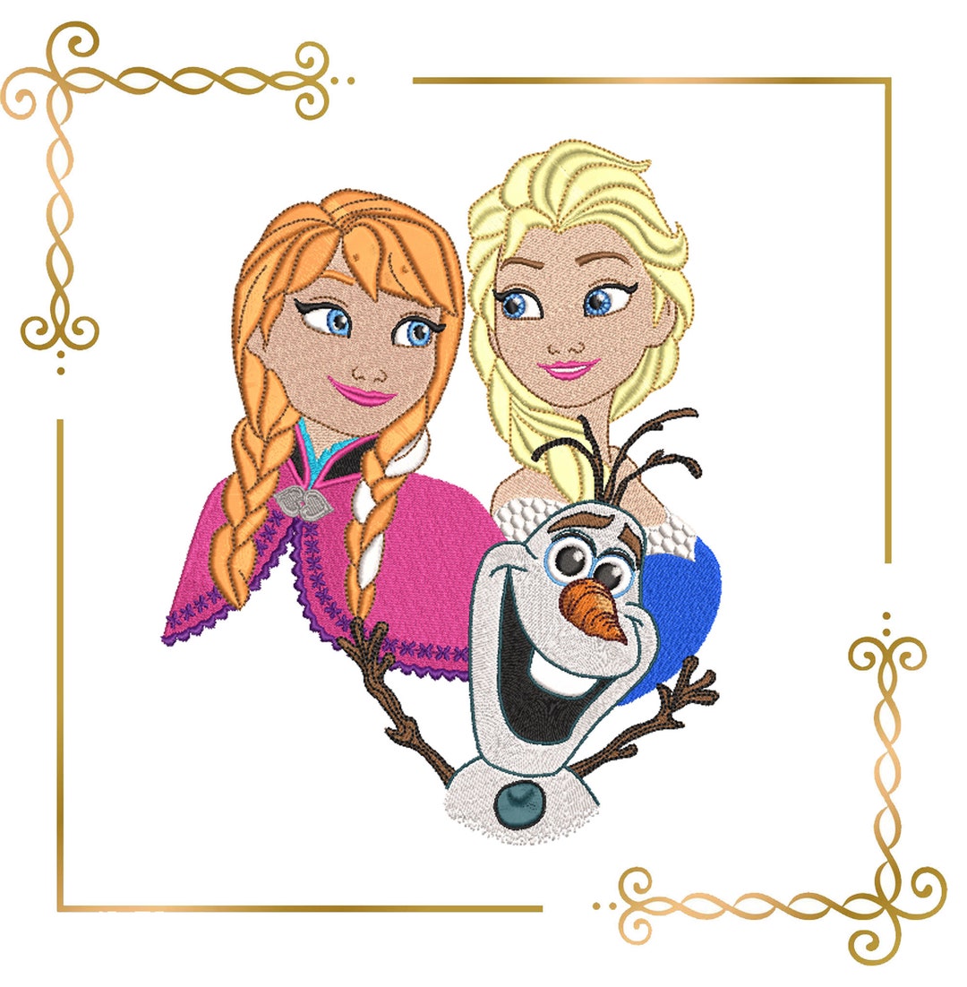 Princess Elsa and Anna Winter Sisters, Olaf, Winter Frozen – 2
