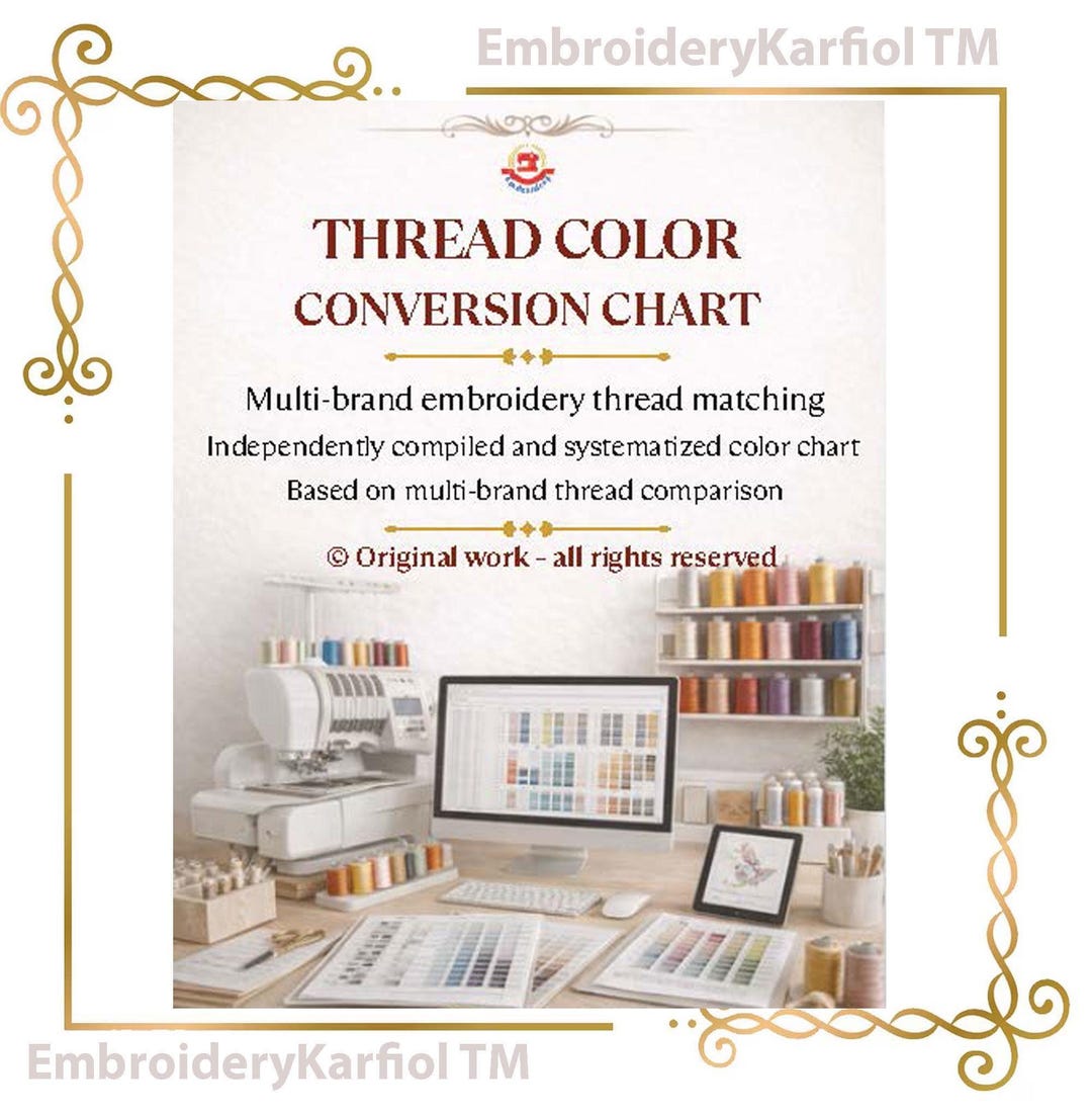 PDF Catalog and Online Flipbook"thread Colors for Machine Embroidery ...
