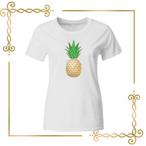 SET 4 St.  ananas pineapple embroidery  design to the direct download.