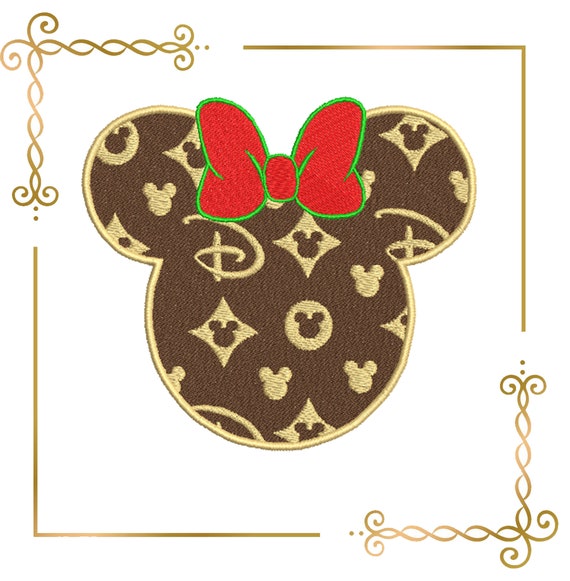 Minnie Mouse Head Parody Minnie 2 Sizes Embroidery Zum 