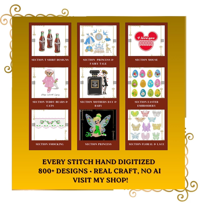 The image is a collage of various images featuring different designs, including teddy bears, teddy bears with flowers, teddy bears with cats, teddy bears with wings, teddy bears with crowns, teddy bears with crowns and flowers, teddy bears with crowns and lace, and sectional t-shirt designs.