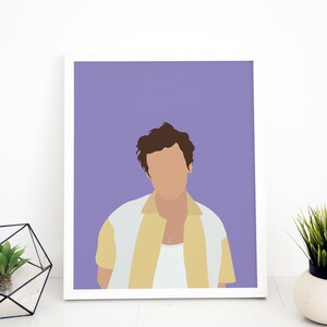 Harry Styles Poster / Harry Styles Print / Harry Styles Art / One ...